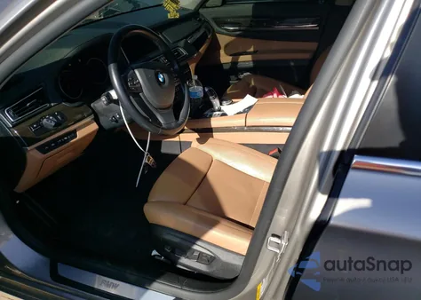 2014 BMW 740 I from USA, damaged, VIN WBAYA6C58ED826697